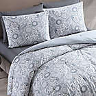 Alternate image 6 for ED Ellen DeGeneres Harvest Floral King Comforter Set in Cream/Blue