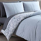 Alternate image 8 for ED Ellen DeGeneres Harvest Floral King Comforter Set in Cream/Blue