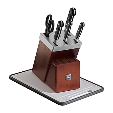 ZWILLING Pro 7-Piece Kitchen Knife Block Set. View a larger version of this product image.