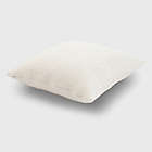 Alternate image 1 for Mabel Textured Chenille Square Throw Pillow in White