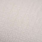 Alternate image 2 for EverGrace&reg; Mabel Textured Chenille Oblong Throw Pillow in White