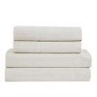 Alternate image 2 for Nestwell&trade; Pima Cotton 500-Thread-Count Full Sheet Set in Birch Stripe