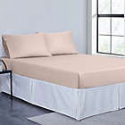 Alternate image 3 for Nestwell&trade; Pima Cotton 500-Thread-Count Twin Sheet Set in Shadow Grey Stripe