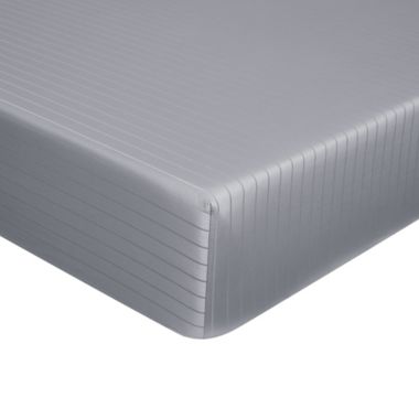 Nestwell&trade; Pima Cotton 500-Thread-Count Full Sheet Set in Sharkskin Stripe. View a larger version of this product image.