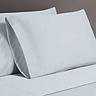 Alternate image 3 for Nestwell&trade; Pima Cotton Sateen 500-Thread-Count Standard/Queen Pillowcase Set in Blue Fog