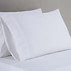 Alternate image 5 for Nestwell&trade; Pima Cotton 500-Thread-Count Queen Sheet Set in White Stripe