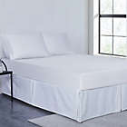 Alternate image 3 for Nestwell&trade; Pima Cotton 500-Thread-Count Queen Sheet Set in White Stripe