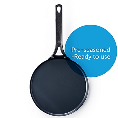 BK Black Carbon Steel 10-Inch Crepe Pan. View a larger version of this product image.