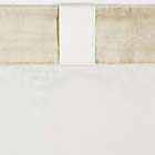 Alternate image 2 for Studio 3B&trade; Velvet 84-Inch Room Darkening Window Curtain Panel in Khaki (Single)