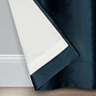 Alternate image 3 for Studio 3B&trade; Velvet Rod Pocket Room Darkening Lined Window Curtain Panel (Single)