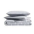 Alternate image 3 for Brooklyn Loom&reg; Niari Yarn Dye Stripe 2-Piece Twin XL Quilt Set in Grey