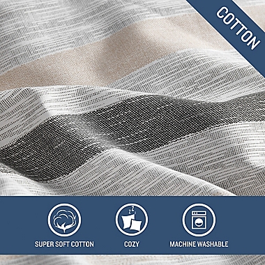 Tommy Bahama&reg; Sandy Beach Full/Queen Comforter Bonus Set in Grey. View a larger version of this product image.