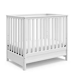 Motherly Timeless 4-in-1 Convertible Mini Crib in White