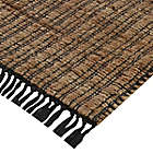 Alternate image 2 for Bee &amp; Willow&trade; Stripe 5&#39; x 7&#39; Handcrafted Area Rug in Black/Natural