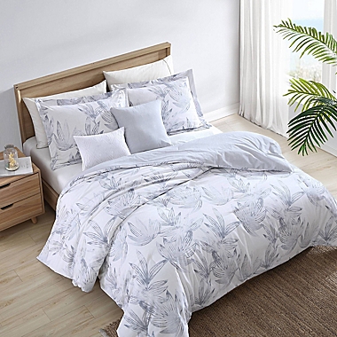 Tommy Bahama&reg Kayo 5-Piece King Comforter Bonus Set in Grey. View a larger version of this product image.