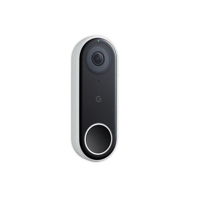 nest doorbell white
