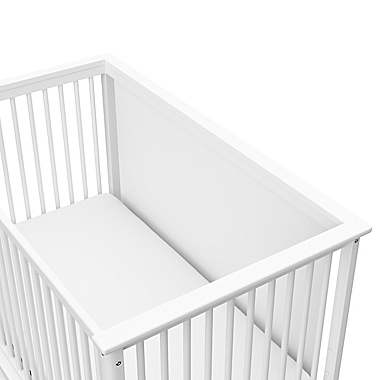 Storkcraft Timeless 5-in-1 Convertible Crib and Playhouse in Pebble Gray. View a larger version of this product image.