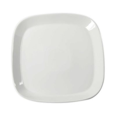 Our Table&trade; Simply White Soft Square Dinner Plate