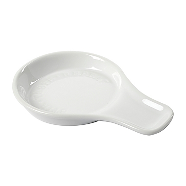 Our Table&trade; Simply White Words Spoon Rest in White. View a larger version of this product image.