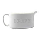 Alternate image 0 for Our Table&trade; Simply White Words Gravy Boat