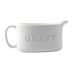 Our Table™ Simply White Words Gravy Boat