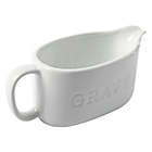 Alternate image 1 for Our Table&trade; Simply White Words Gravy Boat