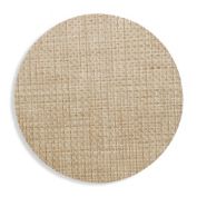 Studio 3B&trade; Bistro Woven Vinyl Round Placemats in Beige (Set of 4)