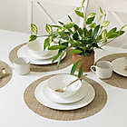 Alternate image 3 for Studio 3B&trade; Bistro Woven Vinyl Round Placemats in Beige (Set of 4)