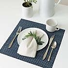 Alternate image 1 for Studio 3B&trade; Bistro Woven Vinyl Square Placemats in Luxe (Set of 4)