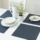 Alternate image 3 for Studio 3B&trade; Bistro Woven Vinyl Square Placemats in Luxe (Set of 4)