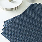 Alternate image 2 for Studio 3B&trade; Bistro Woven Vinyl Square Placemats in Luxe (Set of 4)