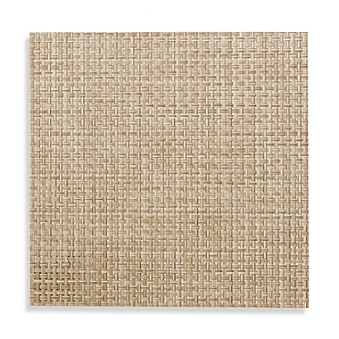 Studio 3B&trade; Bistro Woven Vinyl Square Placemats in Beige (Set of 4). View a larger version of this product image.