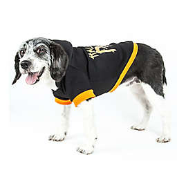 Pet Life® LED Halloween Party Dog Hoodie in Black