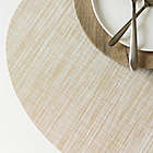 Alternate image 2 for Studio 3B&trade; French Oval Woven Vinyl Placemats in Natural (Set of 4)