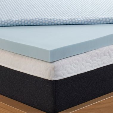 Therapedic&reg; TruCool&reg; 3-Inch Serene Foam Queen Mattress Topper. View a larger version of this product image.
