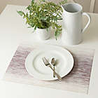 Alternate image 1 for Studio 3B&trade; Otto Woven Vinyl Placemats in Wine (Set of 4)