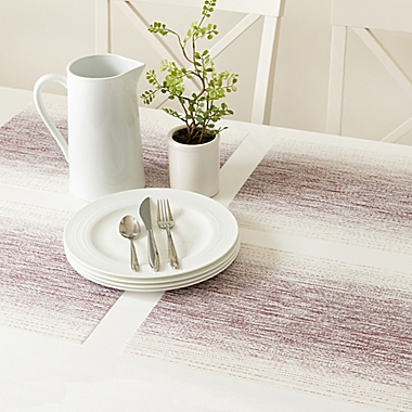 Studio 3B&trade; Otto Woven Vinyl Placemats in Wine (Set of 4). View a larger version of this product image.