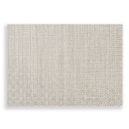 Studio 3B™ Humberstone Woven Vinyl Placemats in Silver (Set of 4)