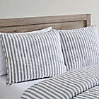Alternate image 4 for Stone Cottage Willow Way Ticking Stripe Full/Queen Quilt Set in Grey