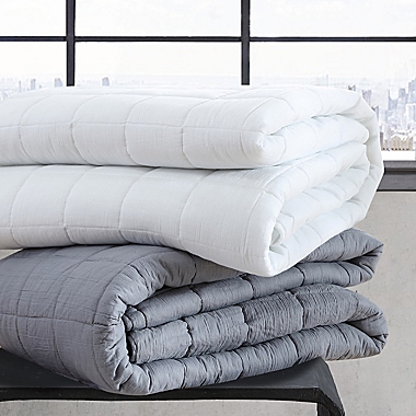 Kenneth Cole New York&reg; Carmine Twin Quilt Set in White. View a larger version of this product image.