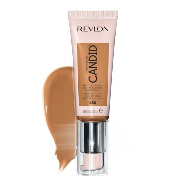 Revlon&reg; PhotoReady Candid&trade; Anti-Pollution Foundation in Honey Beige (430). View a larger version of this product image.