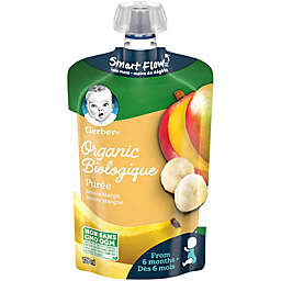 Gerber® 128 ml Organic Banana Mango Baby Puree