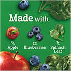 Alternate image 5 for Gerber&reg; 128 ml Organic Apple Blueberry Spinach Baby Puree