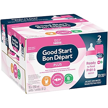 Nestl&eacute;&reg; GOOD START Stage 2 250 ml Ready to Feed Liquid Formula 16-Pack. View a larger version of this product image.