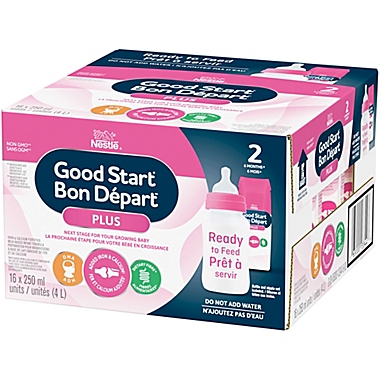 Nestl&eacute;&reg; GOOD START Stage 2 250 ml Ready to Feed Liquid Formula 16-Pack. View a larger version of this product image.