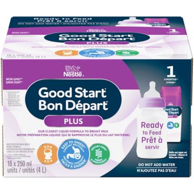Nestle GOOD START Stage 1 250 ml Omega RTF Tetra Liquid Formula 16-Pack