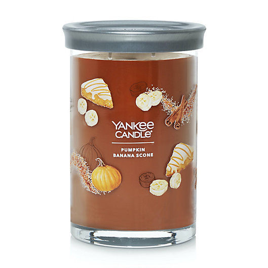 Alternate image 1 for Yankee Candle® Candle Pumpkin Banana Scone Large Tumbler Candle