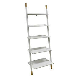 Studio 3B™ 5-Shelf Ladder in White/Natural