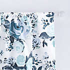 Alternate image 1 for Bee &amp; Willow&trade; Vintage Rose 24-Inch Rod Pocket Window Curtain Tier Pair in Blue