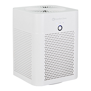 Comfort Zone&reg; True HEPA Desktop Air Purifier in White. View a larger version of this product image.